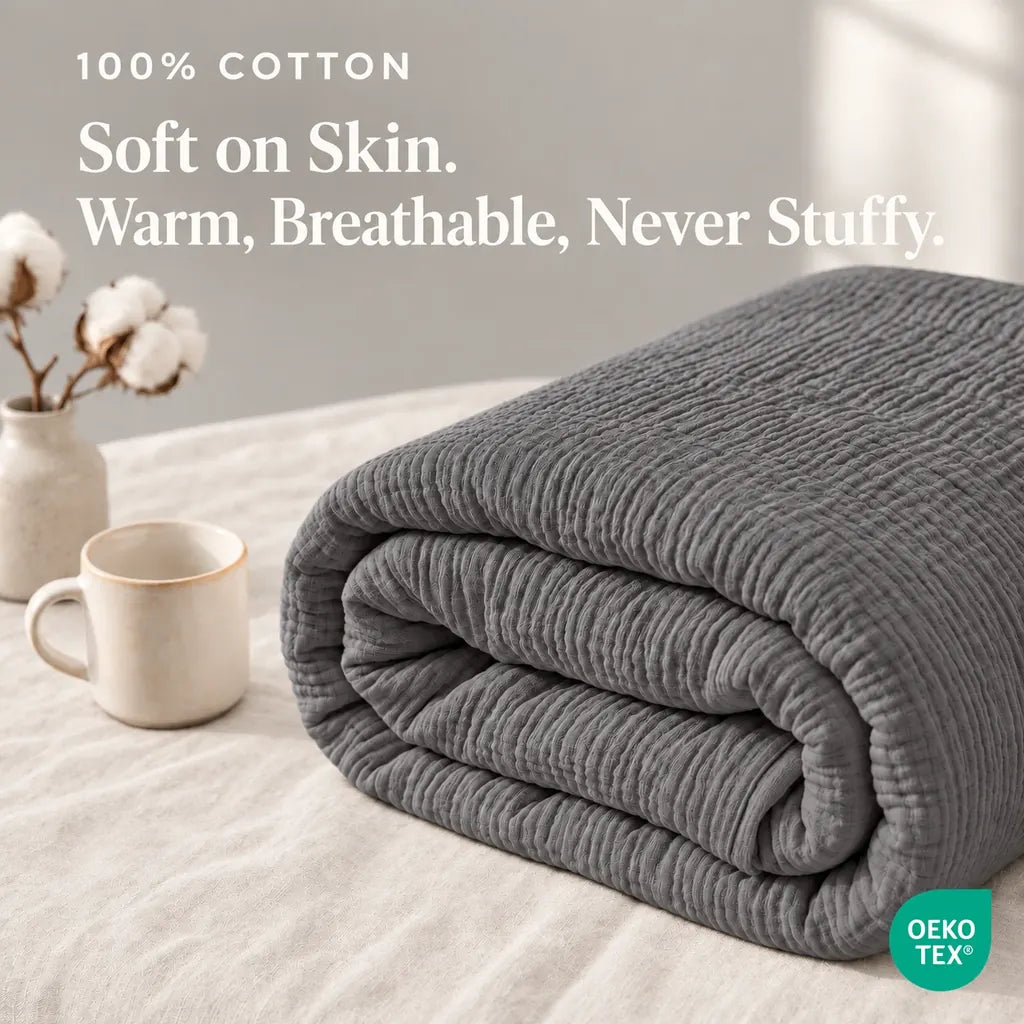 The Muslin Blanket - 100% Cotton