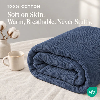 The Muslin Blanket - 100% Cotton