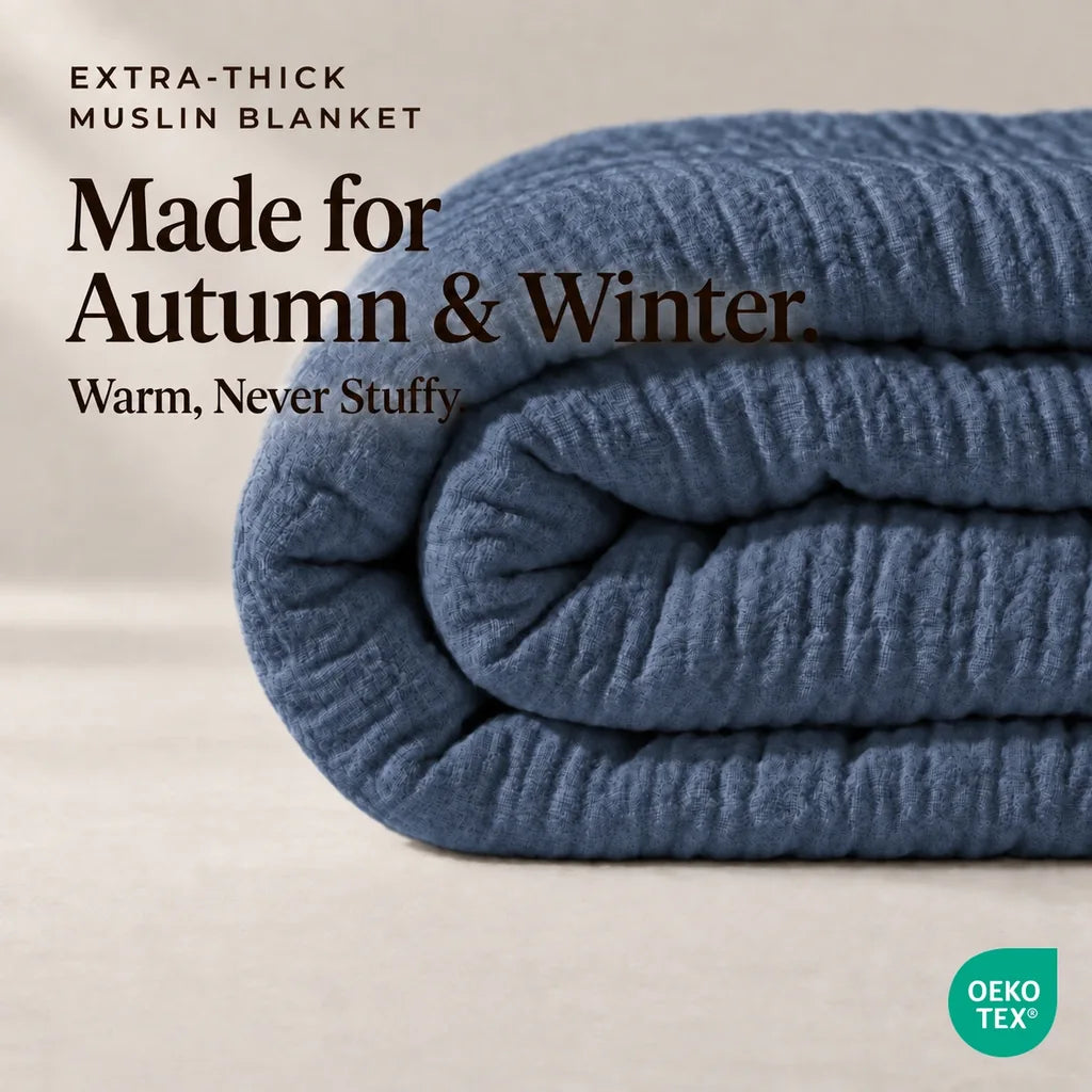 The Muslin Blanket - 100% Cotton