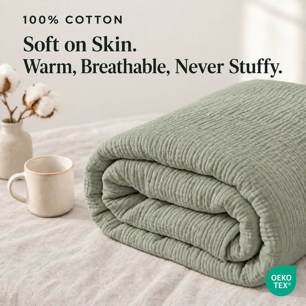 The Muslin Blanket - 100% Cotton