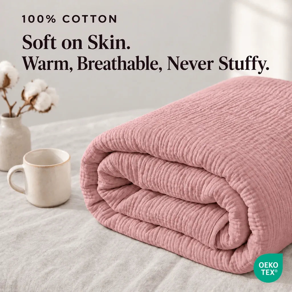 The Muslin Blanket - 100% Cotton