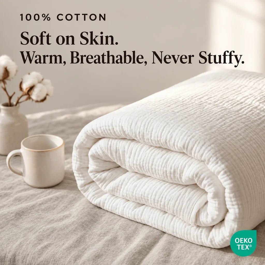 The Muslin Blanket - 100% Cotton