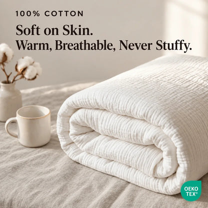 The Muslin Blanket - 100% Cotton