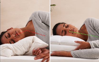 The Dual Pillow - Osteopath-Approved Neck Support